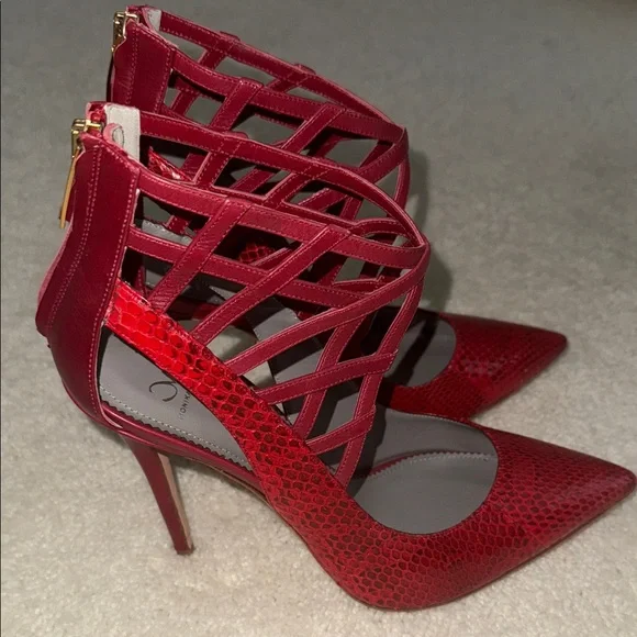 ❗️Price is firm❗️Monika Chiang Red Heels - Picture 8 of 13